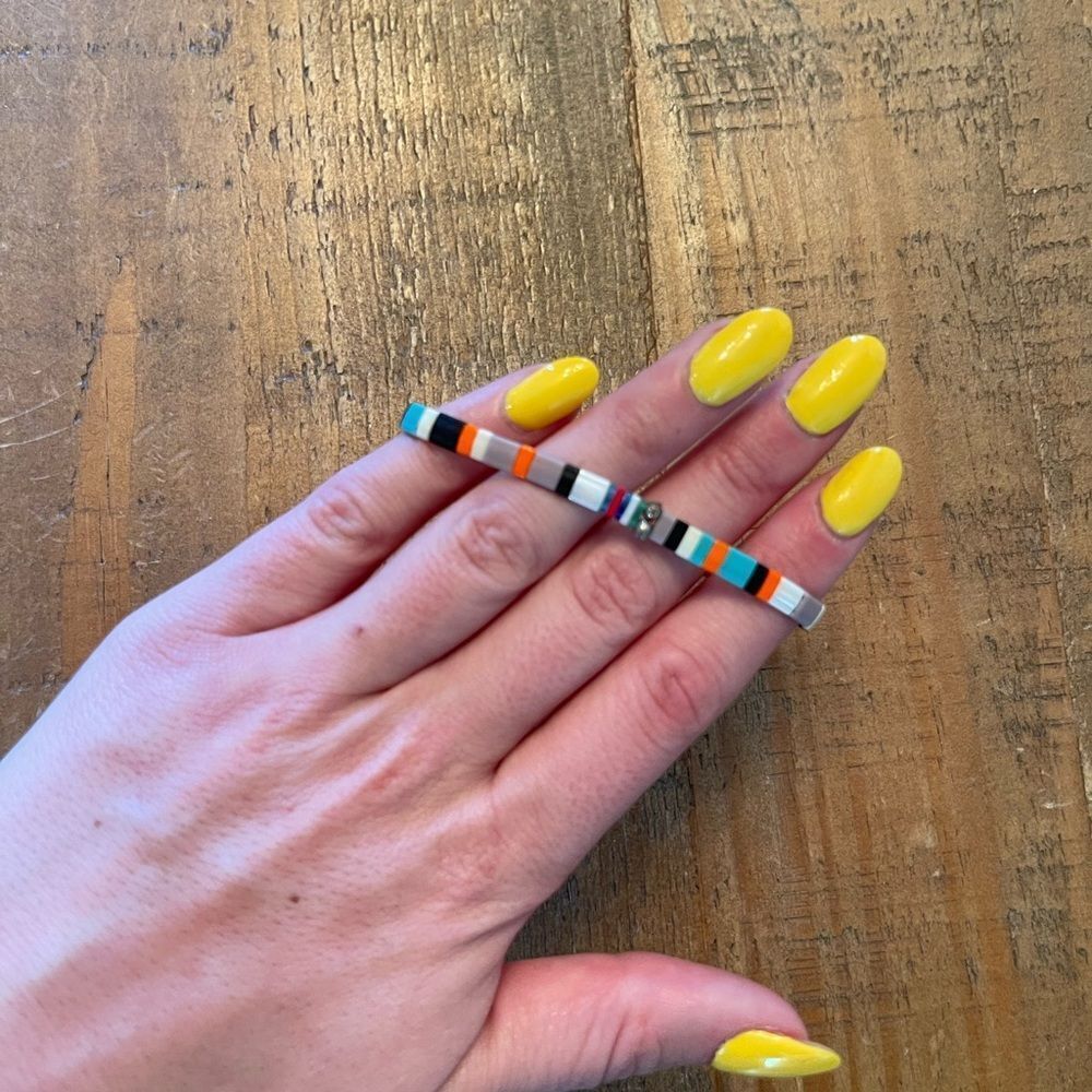 Homemade stack bracelet! Never worn😊